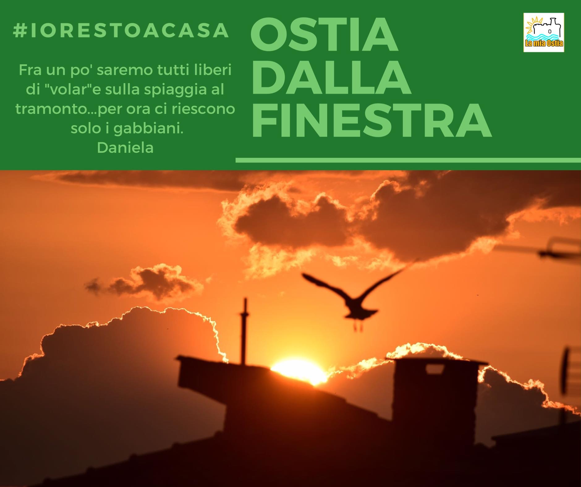 Ostia dalla finestra: mese di marzo